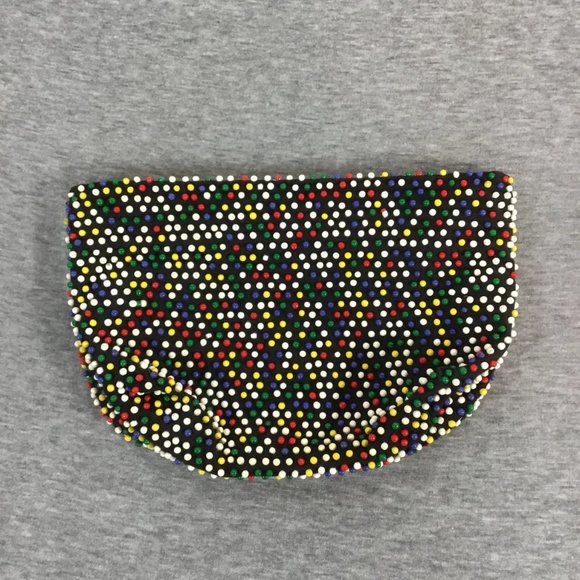 Vintage Beaded Cosmetic Bag - Picture 4 of 4